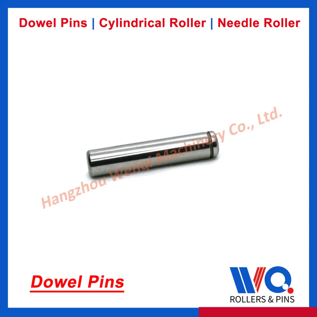 Solid Parallel Dowel Pins - Hardened &amp; Ground - DIN6325