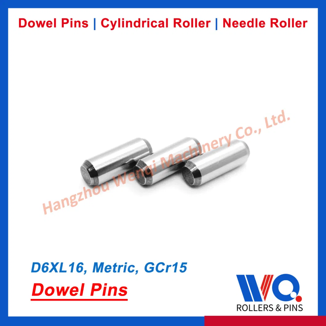 Solid Parallel Dowel Pins - Hardened &amp; Ground - DIN6325